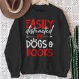 Book Dog Lover Reading Library Librarian Sweatshirt Gifts for Old Women Book Dog Lover Reading Library Librarian Sweatshirt Gifts for Old Women