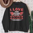 Book Friends Aroace Agender Asexual Flag Pride Lgbtq Books Sweatshirt Gifts for Old Women