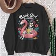 Book Girl Summer Skeleton Reading Books Lovers Beach Sweatshirt Gifts for Old Women Book Girl Summer Skeleton Reading Books Lovers Beach Sweatshirt Gifts for Old Women