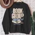 Book Group Reader Club Crew Cozy Nights Book Club Sweatshirt Gifts for Old Women