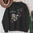 Book Librarian Dandelion Book Reading Sweatshirt Gifts for Old Women