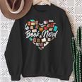 Book Lover Book Nerd Bookworm Bookish Librarian Sweatshirt Gifts for Old Women
