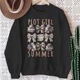 Book Lover Plot Girl Summer Books Coquette Bow Book Girly B Sweatshirt Gifts for Old Women Book Lover Plot Girl Summer Books Coquette Bow Book Girly B Sweatshirt Gifts for Old Women