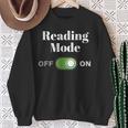 Book Lover Readers Reading Mode On Sweatshirt Gifts for Old Women