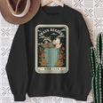 Book Lover Reading Trash Readers Book Club Tarot Card Sweatshirt Gifts for Old Women