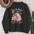 Book Lover Saying Buy Me Books And Call Me A Good Girl Sweatshirt Gifts for Old Women Book Lover Saying Buy Me Books And Call Me A Good Girl Sweatshirt Gifts for Old Women