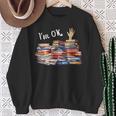 Book Lover For Women Readers Teacher Librarian Sweatshirt Gifts for Old Women