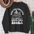 Book Lovers Ban The Fascists Save The Books Book Lovers Sweatshirt Gifts for Old Women