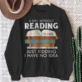 Book Nerd Librarian Bibliophile Library Reading Sweatshirt Gifts for Old Women Book Nerd Librarian Bibliophile Library Reading Sweatshirt Gifts for Old Women