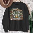 Book Nook Enthusiast Cozy Library Reader Collector Sweatshirt Gifts for Old Women