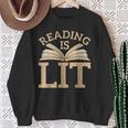 Book Novel Abendteuer Story Reading Sweatshirt Gifts for Old Women