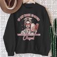 If My Book Is Open Your Mouth Be Closed Sweatshirt Gifts for Old Women