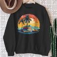 Book Paradise Tropical Island Beach Ocean Summer Reading Sweatshirt Gifts for Old Women