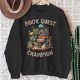 Book Quest Champion Fantasy Sweatshirt Gifts for Old Women Book Quest Champion Fantasy Sweatshirt Gifts for Old Women