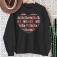 Book Reading Club Librarian Library Love Heart Tee Sweatshirt Gifts for Old Women
