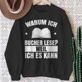 Book Reading Library Reader Bookworm Books Sweatshirt Gifts for Old Women