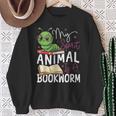 Book Reading My Spirit Animal Is A Bookworm Sweatshirt Gifts for Old Women