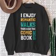 Book Stuff Book Lovers Comic Book Sweatshirt Gifts for Old Women