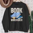 Book Whisperer Library Books Sweatshirt Gifts for Old Women