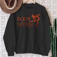 Book Wyrm Reader Book Lover Bookworm Dragon Literary Bookish Sweatshirt Gifts for Old Women Book Wyrm Reader Book Lover Bookworm Dragon Literary Bookish Sweatshirt Gifts for Old Women