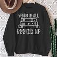All Booked Up Reading Book Lover Librarian Pun Sweatshirt Gifts for Old Women All Booked Up Reading Book Lover Librarian Pun Sweatshirt Gifts for Old Women