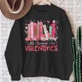 All Booked For Valentine Book Reading Women Girl Teacher Sweatshirt Gifts for Old Women
