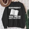 Bookmark Book Reader Sweatshirt Gifts for Old Women Bookmark Book Reader Sweatshirt Gifts for Old Women