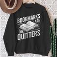 Bookmarks Quote Library Book Reader Sweatshirt Gifts for Old Women Bookmarks Quote Library Book Reader Sweatshirt Gifts for Old Women