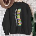 Books Are My Anatomy Spine Backbone Bookworm Reading Sweatshirt Gifts for Old Women