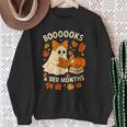 Books And BER Months Fall Librarian Reading Halloween Sweatshirt Gifts for Old Women Books And BER Months Fall Librarian Reading Halloween Sweatshirt Gifts for Old Women