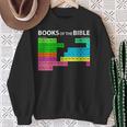 Books Of Bible Periodic Table Seminary Pastor Appreciation Sweatshirt Gifts for Old Women