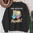 Books And Cats Saying Just One More Chapter Sweatshirt Gifts for Old Women Books And Cats Saying Just One More Chapter Sweatshirt Gifts for Old Women