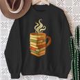 Books Coffee Mug Reading Lover Literary Bibliophile Sweatshirt Gifts for Old Women