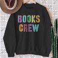 BOOKS CREW Hello Reader Ready Back To School Sweatshirt Gifts for Old Women