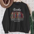 Books Help Introverts Avoid Conversation Sweatshirt Gifts for Old Women Books Help Introverts Avoid Conversation Sweatshirt Gifts for Old Women
