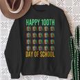 Books School Teacher Student Happy 100th Day Of School Sweatshirt Gifts for Old Women Books School Teacher Student Happy 100th Day Of School Sweatshirt Gifts for Old Women
