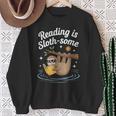 Booktrovert Shirt Reading Is Sloth Some Book Lover Sweatshirt Gifts for Old Women
