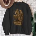 Bookworm & Proud Griffin Reading Book Vintage Fantasy Reader Sweatshirt Gifts for Old Women Bookworm & Proud Griffin Reading Book Vintage Fantasy Reader Sweatshirt Gifts for Old Women