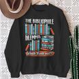 Bookworm For a Bibliophile Book Nerd Sweatshirt Gifts for Old Women