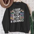 Bookworm K-Drama Korean Drama Oppa Book Reader South Korea Sweatshirt Gifts for Old Women
