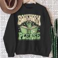 Bookworm Please Book Lover Reader Sweatshirt Gifts for Old Women