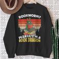 Bookworm Please I'm A Book Dragon Bookworm Book Lovers Sweatshirt Gifts for Old Women