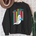 Booooks Boo Books Halloween Librarian Reading Lover Bookworm Sweatshirt Gifts for Old Women