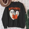 Booooks Boo Ghost Book Library Halloween Students Teachers Men Women Kids Sweatshirt Gifts for Old Women Booooks Boo Ghost Book Library Halloween Students Teachers Men Women Kids Sweatshirt Gifts for Old Women