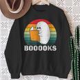 Booooks Funny Halloween Ghost Books For Bookworm Readers Sweatshirt Gifts for Old Women Booooks Funny Halloween Ghost Books For Bookworm Readers Sweatshirt Gifts for Old Women