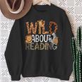 Boys Animal Print Clothes Wild About Reading Cheetah Book Sweatshirt Gifts for Old Women Boys Animal Print Clothes Wild About Reading Cheetah Book Sweatshirt Gifts for Old Women