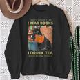 Bunny That's What I Do I Read Books And I Know Things Sweatshirt Gifts for Old Women