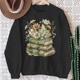 Camo Floral Books Wildflower Botanical Reading Lover Sweatshirt Gifts for Old Women Camo Floral Books Wildflower Botanical Reading Lover Sweatshirt Gifts for Old Women