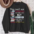 You Can't Buy Happiness But You Can Buy Books Sweatshirt Gifts for Old Women