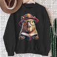 Capybara Bookworm Rodent Reading a Book Sweatshirt Gifts for Old Women